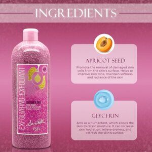 Fair & White Exfoliating Body Scrub by - Purple